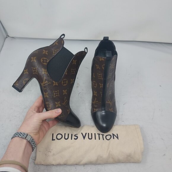 Louis Vuitton LV Monogram Revival Ankle Boot - Picture 1 of 9